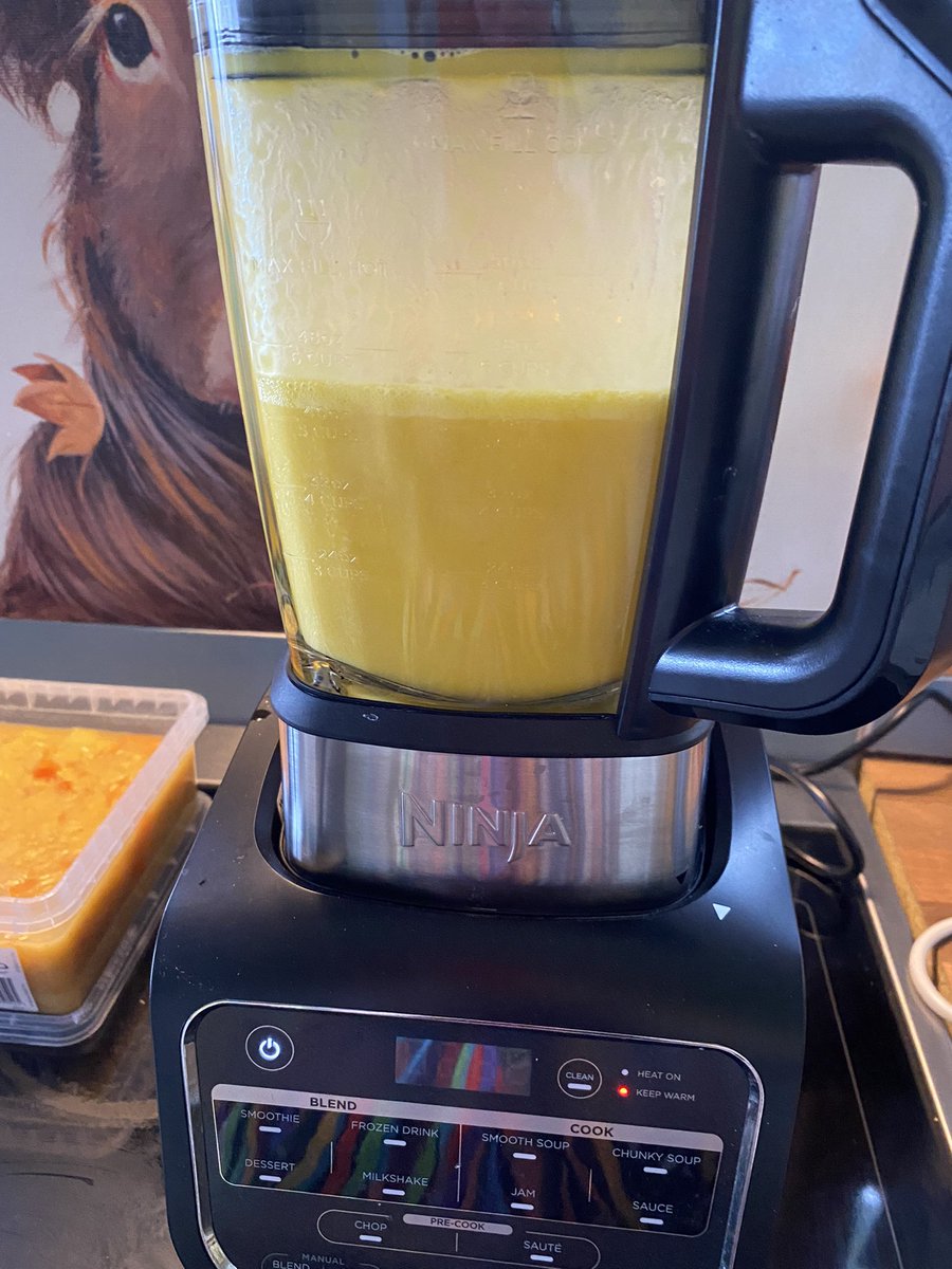KirsteenCampbel's tweet photo. Another fab Sunday afternoon in my happy place. Lentil soup, spiced pumpkin soup, pancakes & cherry & coconut scones. Ham on now for dinner #homebakes #homemakes #NinjaKitchen https://t.co/TlI2FKaP8p