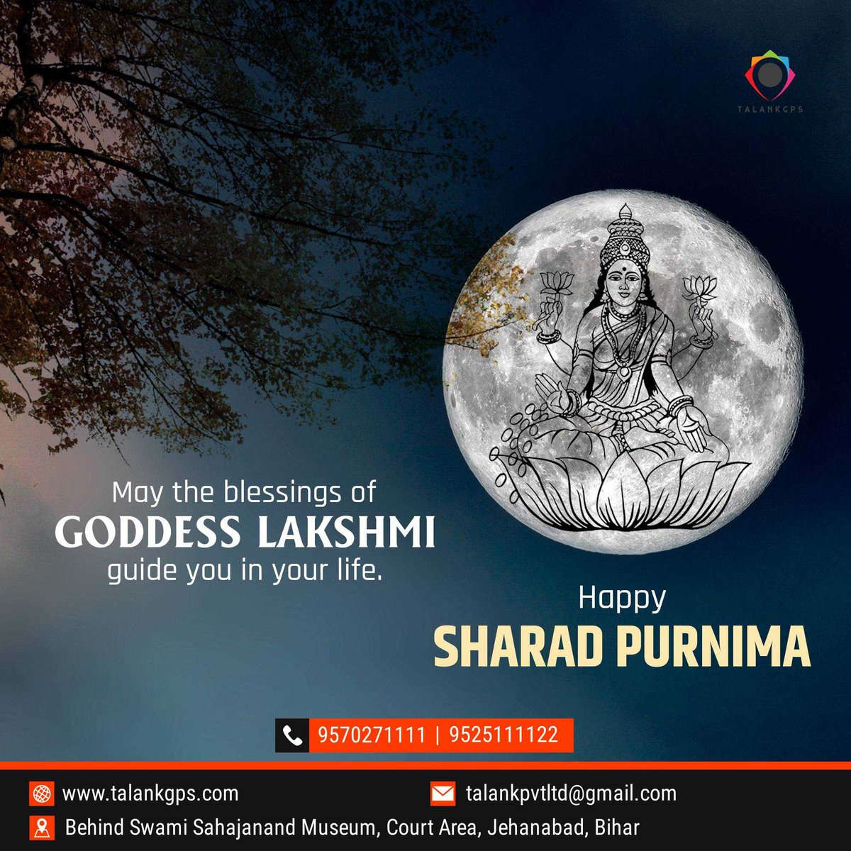 Talankpvtltd's tweet photo. Happy Sarad Purnima .. let this moon 🌙 of this auspicious day blessed you with its divine rays.
#SharadPurnima #शरदपूर्णिमा https://t.co/0eHRyFsWO2