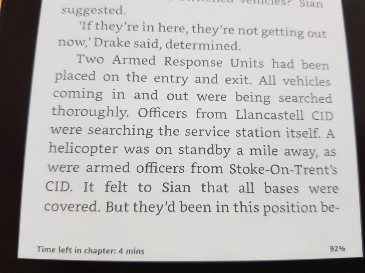 When your current book The Dee Valley Killings is set in North Wales and you've been reading it whilst on holiday in North Wales and as you return from holiday it follows you home to Stoke-on-Trent 😂😂 #SimonMcCleave #books #BookTwitter #reading