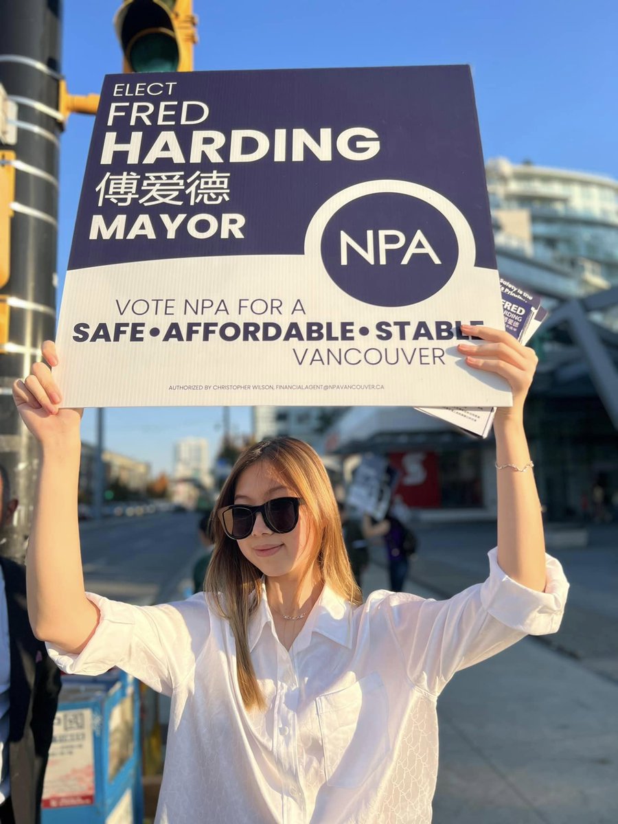 A nice day to go out with NPA Vancouver supporters! We love the city and we are all motivated to build a safe, affordable, stable Vancouver.