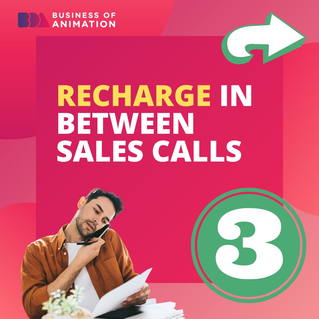 animationbiz's tweet image. 2. Diversify how you generate leads
3. Recharge in between sales calls
4. Anticipate objections and rejections
5. Revisit conversations and find out how you can improve
6. PRACTICE, PRACTICE, PRACTICE!

 #AnimatedMarketing #MotionMarketing #AnimationAdvertisement