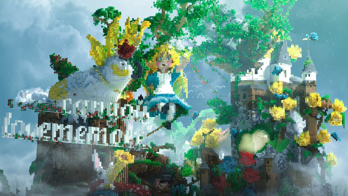 Picasso114514's tweet photo. 春树比赛作品渲染
#minecraft建築コミュ 
#Minecraftbuilds 
#Minecraft https://t.co/KpOT7HGGWI