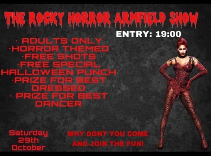Join us, Saturday 29th October for our huge double header Halloween party. Kids first then it’s time for the adults. See pics for details. Please RT so nobody misses out on this tremendous Day full of packed activities, games, prizes and DJ’s