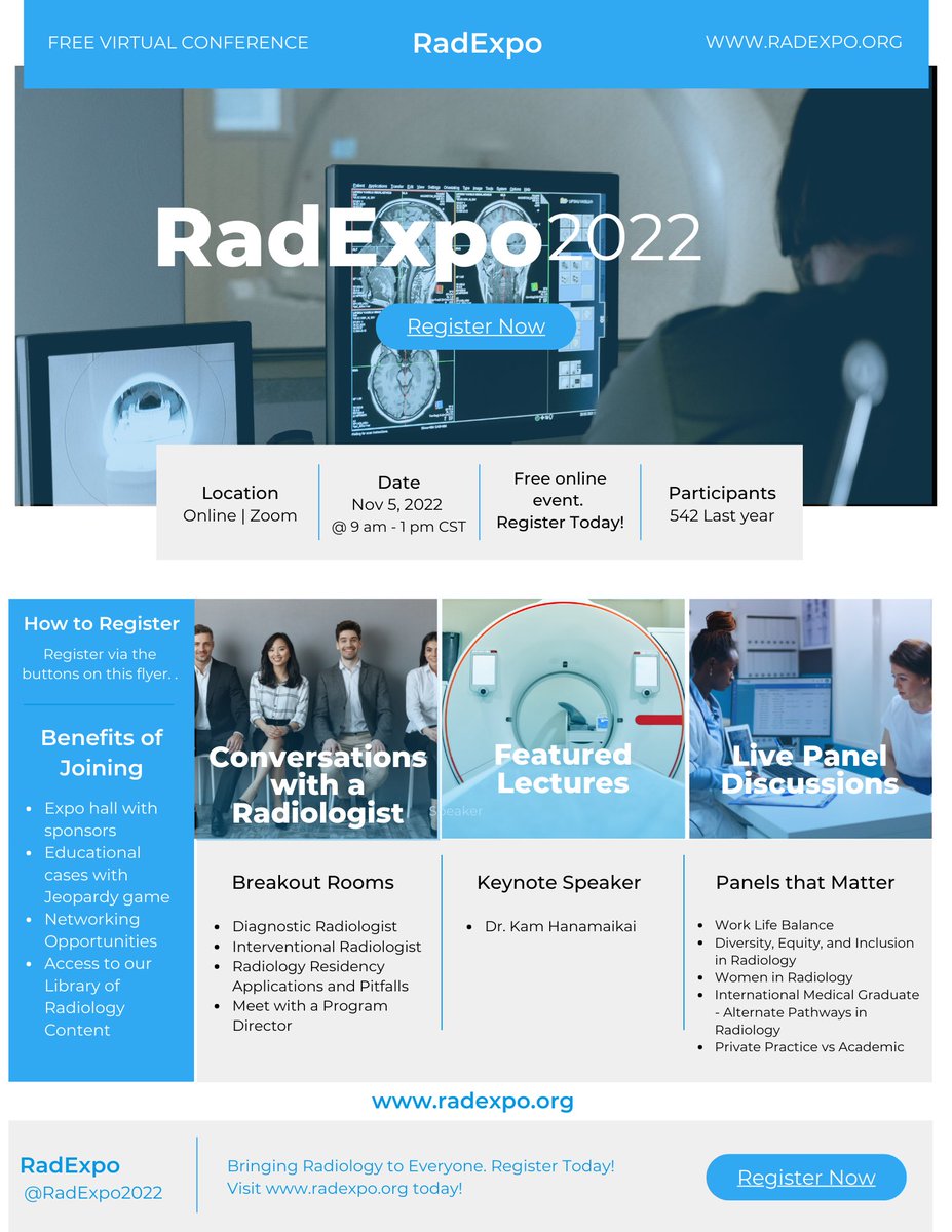 RadExpo tweet media