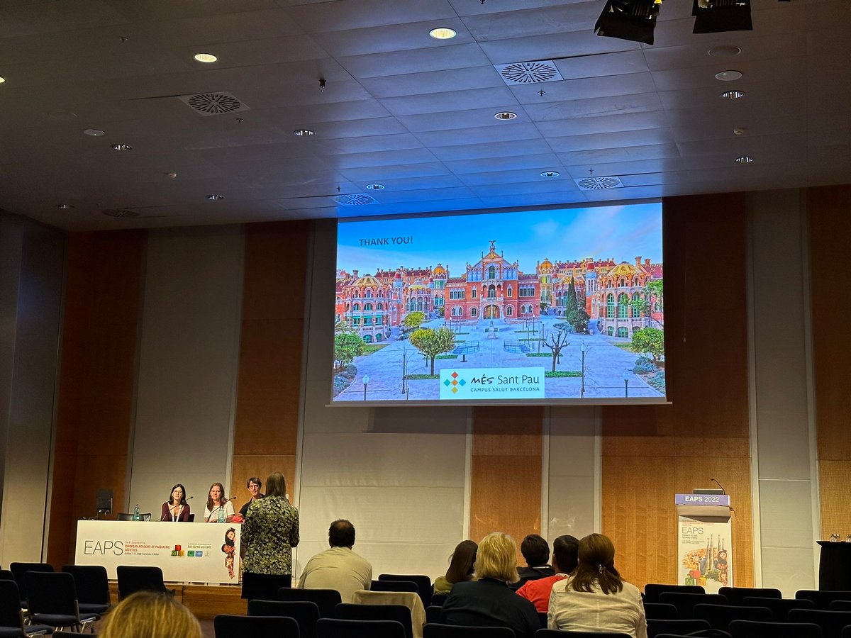 Going on in #EAPS2022! @Nigmma5 and myself, presenting EV infection-related neurological disease. @HospitalSantPau @EAPSCongress