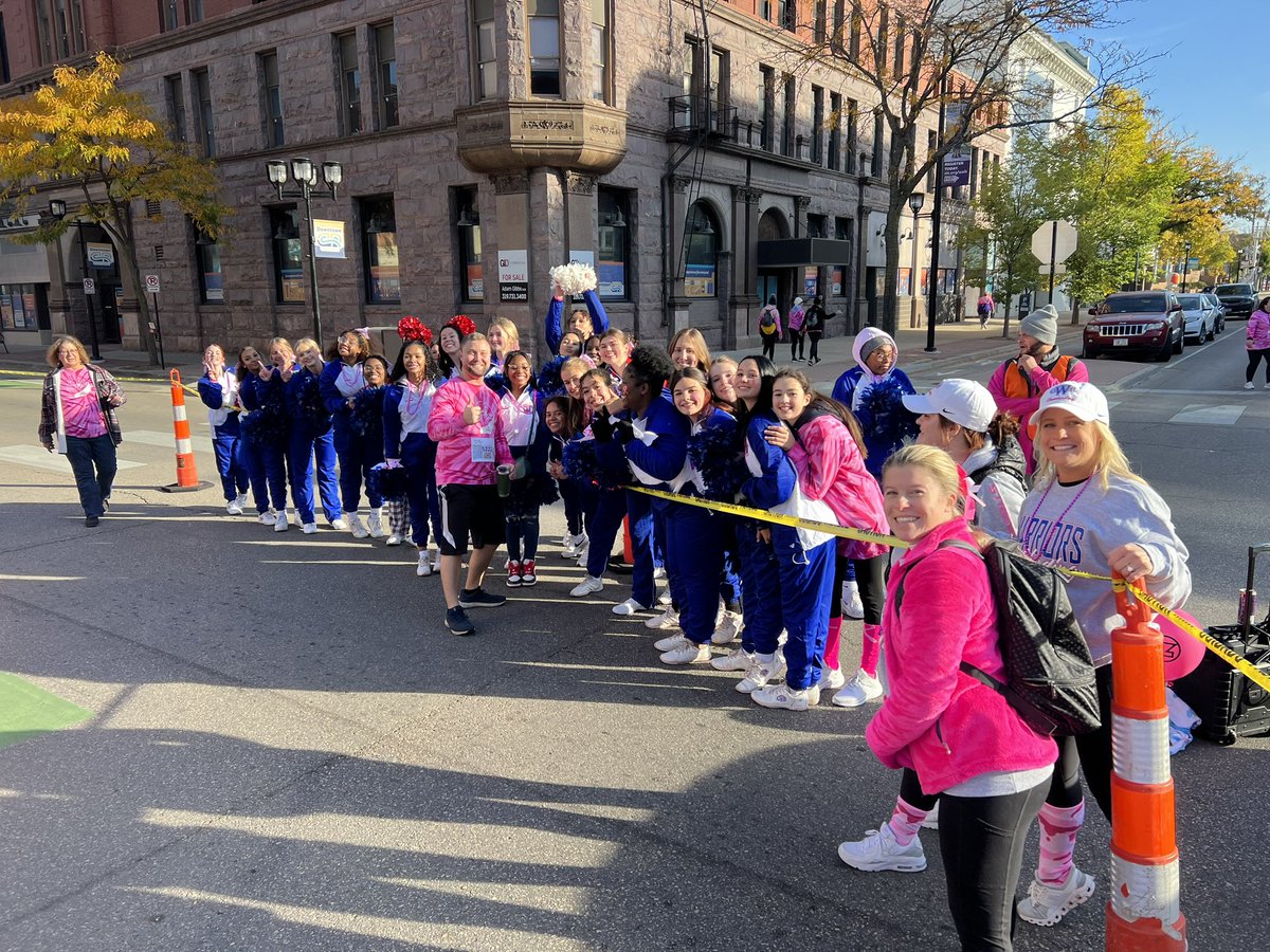 Mr_Ficken's tweet photo. Ran into the best cheer crew in the land this morning!
Great job cheering on 15,000 people today at the Especially for You Breast Cancer race today!
#cWrpride https://t.co/4ErcwEezkF