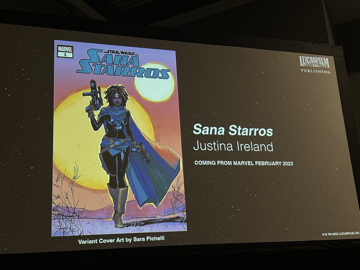 SANA STARROS mini-series by @justinaireland coming February 2023 #MYCC