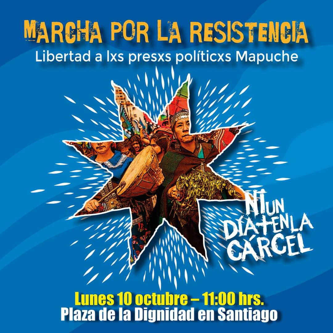 Libertada a los PP Mapuche. Libertad a todxs lxs Presxs Políticxs