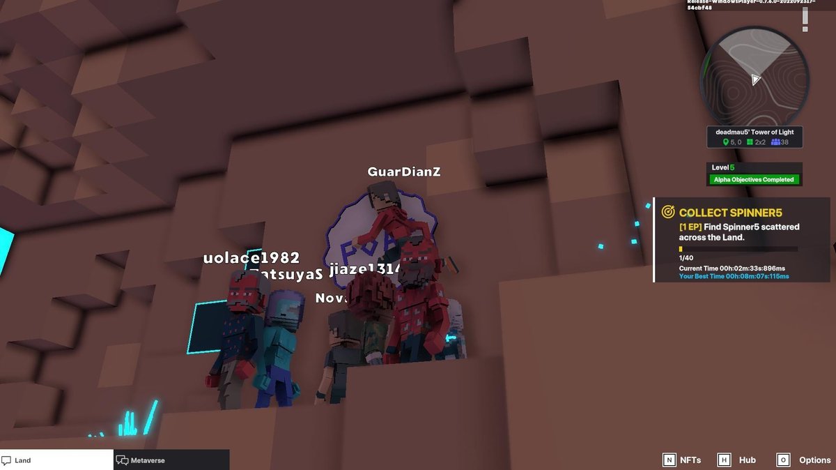 kykik696's tweet photo. @TheSandboxGame @deadmau5 I just participated in the #SandboxAlphaS3Giveaway for a chance to win 500 SAND! Found George from the Metaglitch in @deadmau5's Tower of Light, check out my screenshot below!
👇 https://t.co/0fh2MfzgA1