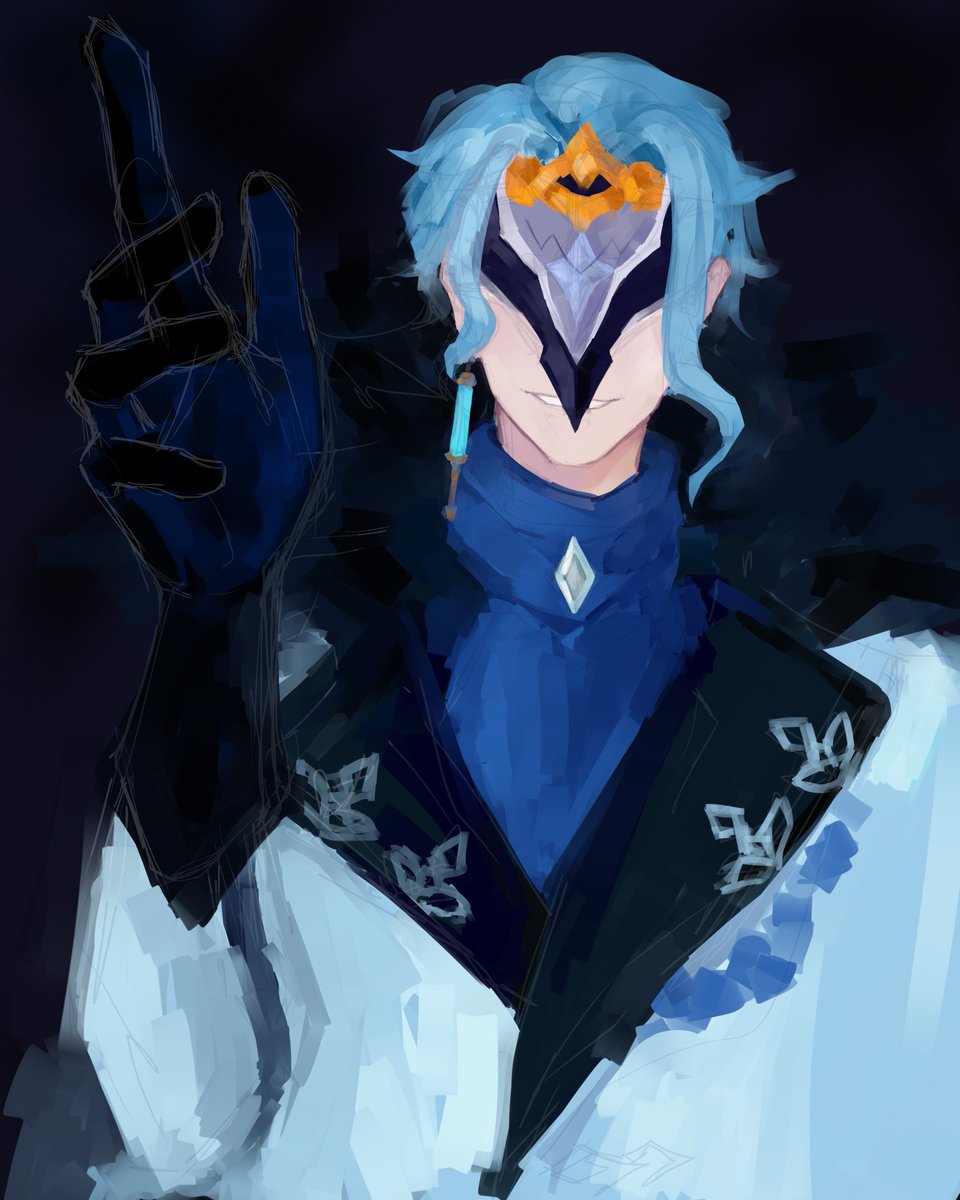 byFumetsu's tweet photo. sketch 
Dottore https://t.co/c8jz1IioUm
