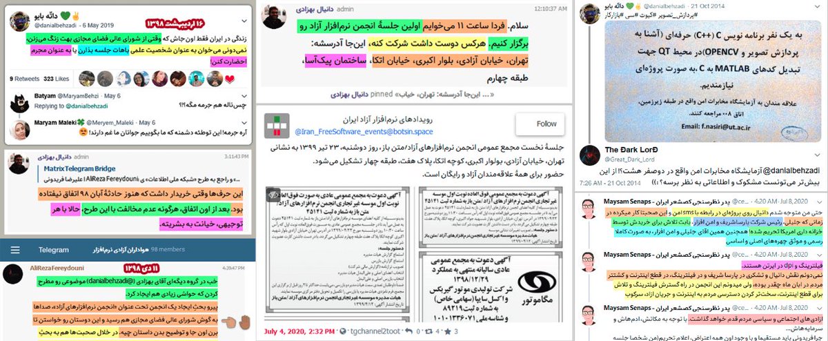 zoghal's tweet photo. @masoud_kaviani @Iafcadio @danialbehzadi @sSAM65 مهندس این ماله‌ای که برداشتی! رسما خیلی سنگین بود! در این حد که دیدم اگر سکوت کنم! رسما به مردم خیانت کردم.
 
فلذا گوشه‌ای از همین رزومه دانیال بهزادی را تقدیمت می‌کنم تا حالش رو ببری و بماند یادگاری از طرف من😉

#حرامزادگان:
https://t.co/8DkWWsibxl
https://t.co/6z2OxGXA2U https://t.co/XZCZz0YRFE