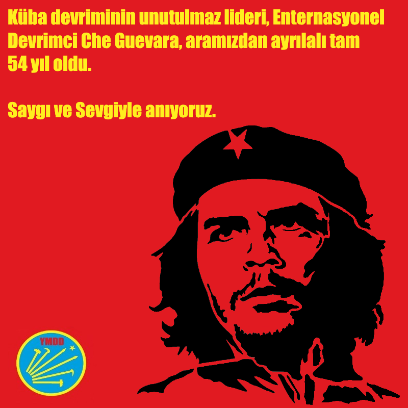 SolUlusal's tweet photo. #Che Saygı ve Sevgiyle https://t.co/l2GuLlqLyO