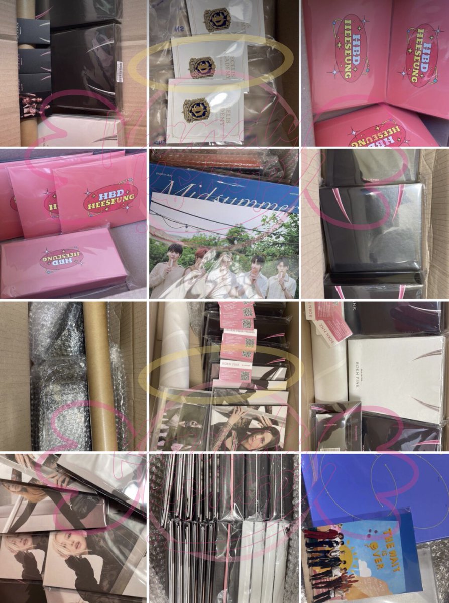kandykshop's tweet photo. #kandyKPROOFS #kandyKUPDATES

Arrivals in kr address

Blackpink Born Pink albums
Midsummer txt
Bts memories of 2021 blu-ray 
Other box sharer items

For feta
Heeseung bday merch
Darkmoon merch https://t.co/iAmtHpviCz