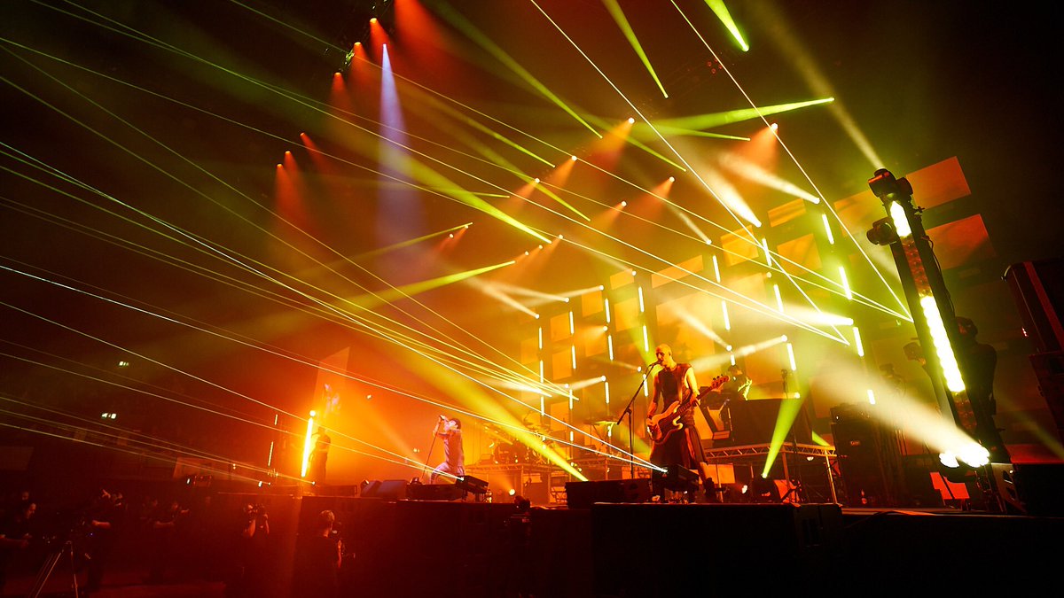 numanofficial's tweet photo. Just received the first rough audio mix of the Wembley concert we played in May. Not sure exactly when the DVD and live album will be out but work on both is progressing. Can’t wait for you to see (and hear) it. Pics: Joeri Peeters and Anne-Marie Forker https://t.co/oVV2BuJkCb