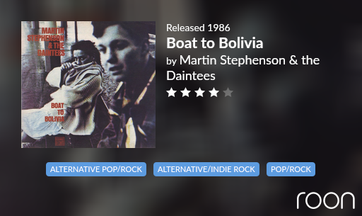 baardog's tweet photo. #roon #music #nowplaying https://t.co/rnKWBd2ObT