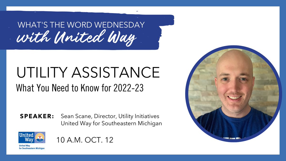 Join and walk away knowing...how to apply, what you need to submit your application, key dates to remember, plus other utility assistance programs you can apply for. 

Get your questions answered live on Oct. 12 at 10 am! 👇 UnitedWaySEM.org/VirtualTownHal…