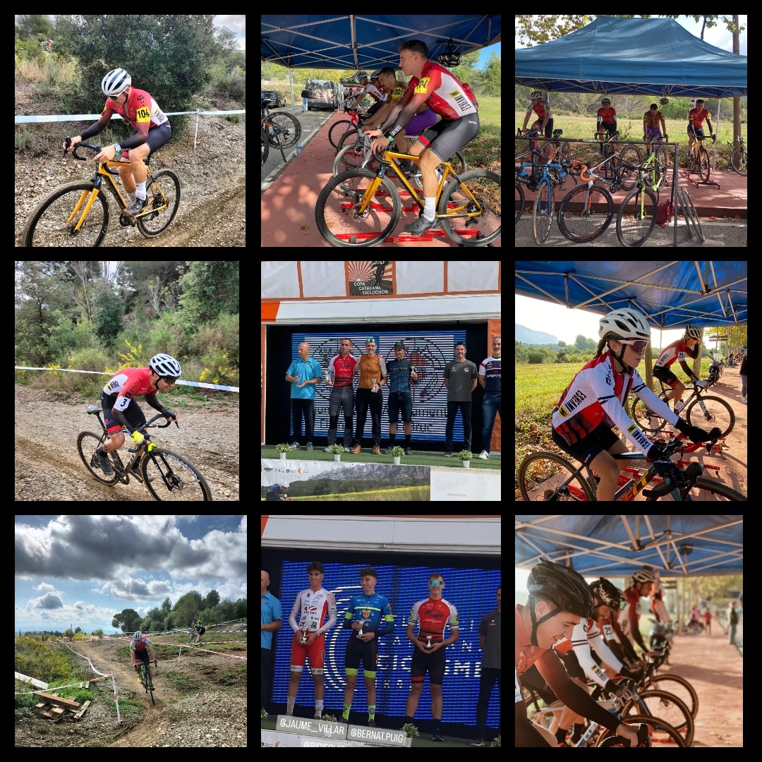 Dons la 1a de Ciclocross a la saca.
Matí intens però divertit com sempre, la tornada a la bike sempre és expectacular i amb l'equip que tenim de grans persones i professionals, ja es la perfecció.
Circuit dur però divertit, 
Ens veïem Diumentge a St. Martí de Centelles
