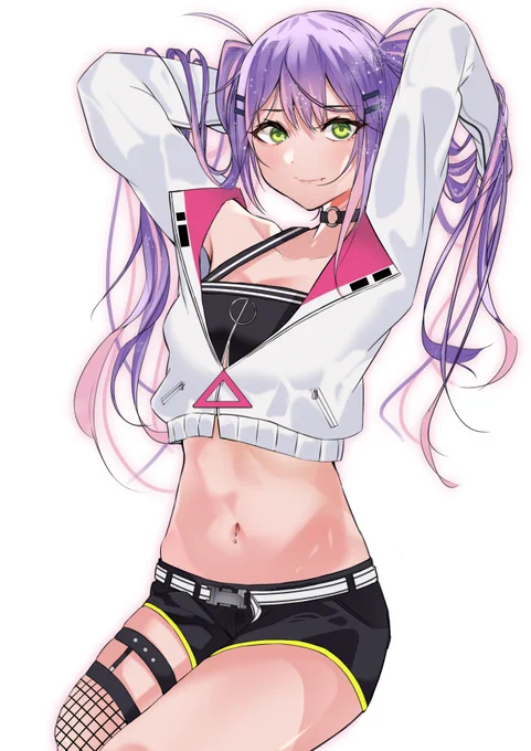 #TOWART  #常闇トワ #hololive トワ様かみふぁさ～ 