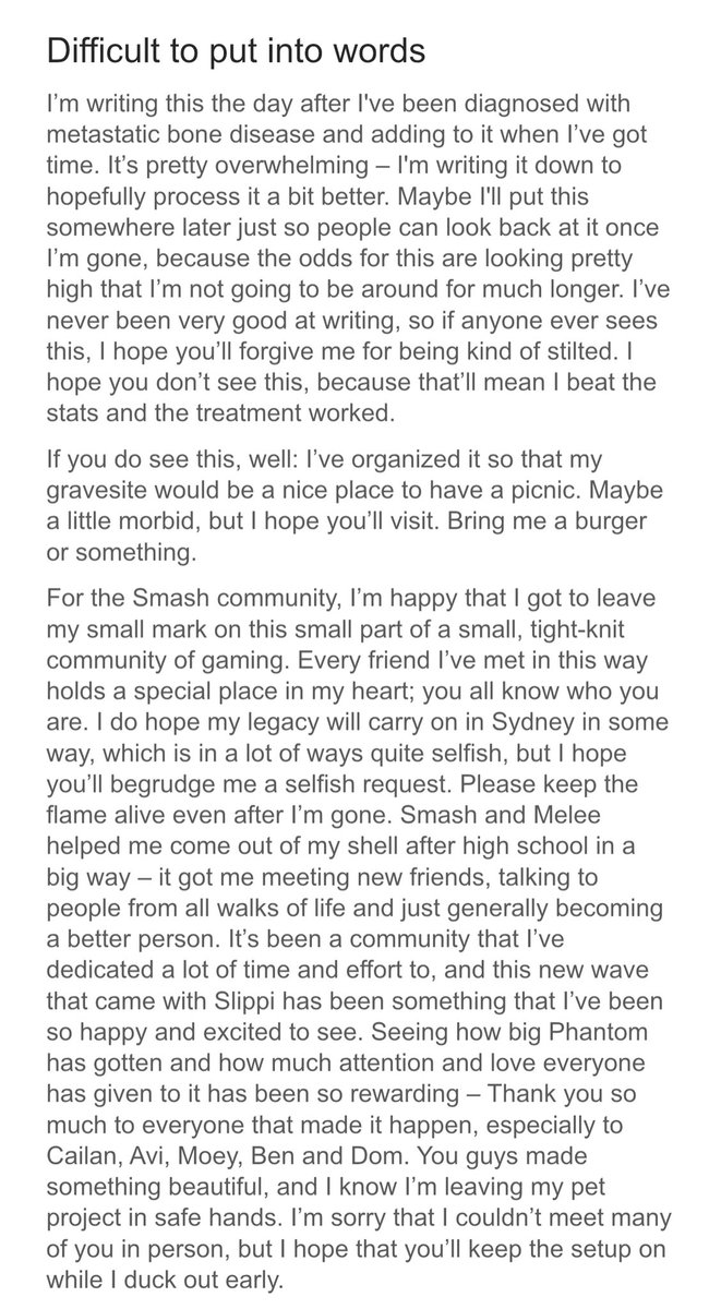 dniswang's tweet photo. I just found this note Denis left for everyone. Please help me share it to people who should see it, thank you.

-Lucy https://t.co/eMFUlr0iDY
