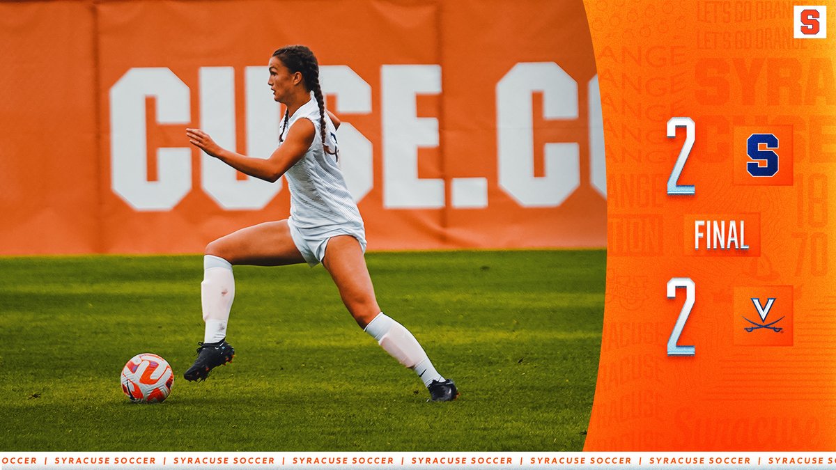 It's a final! Syracuse ties #2 Virginia!