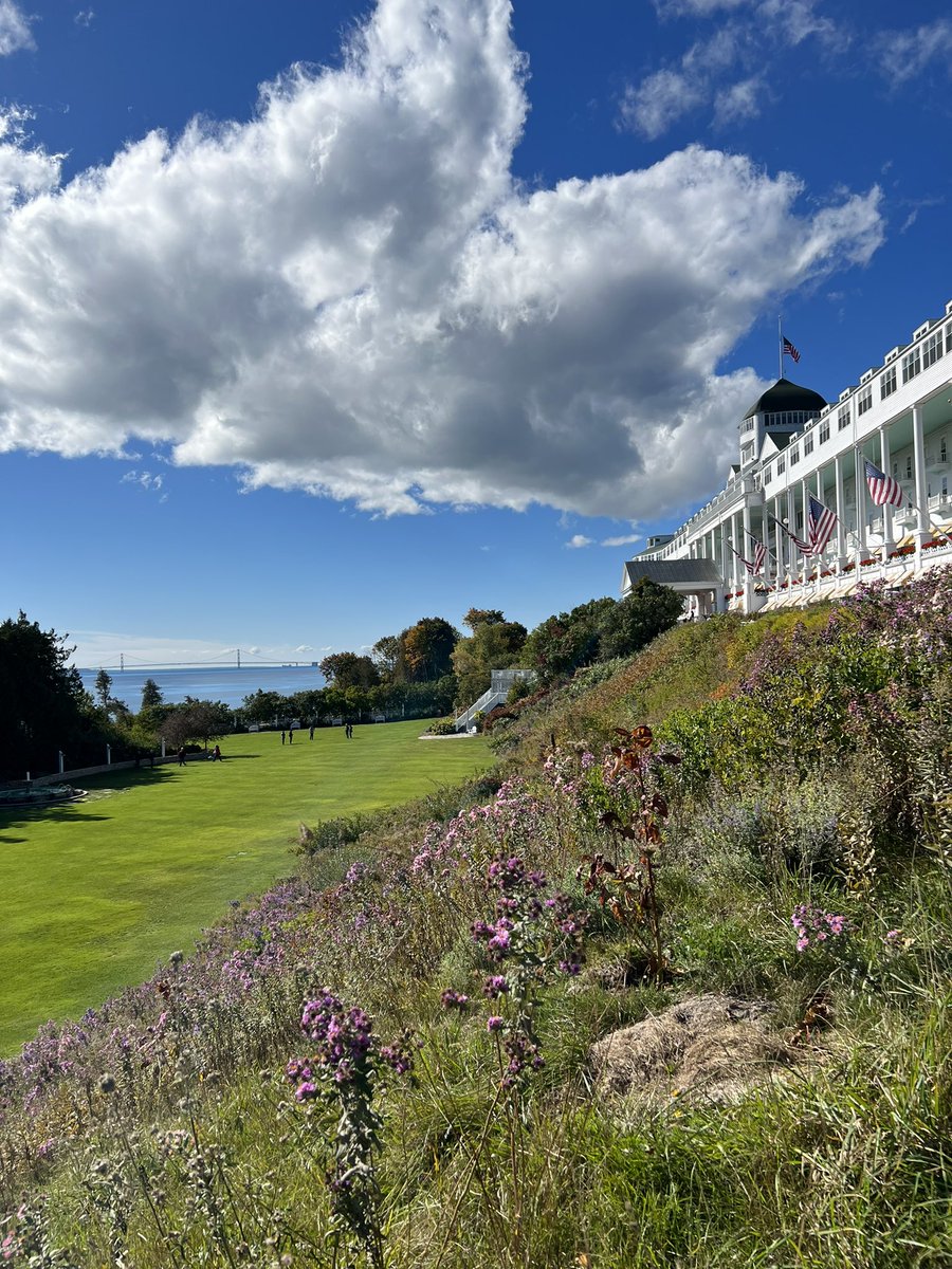 ThreadsMackinac's tweet image. A truly stunning day on #MackinacIsland
