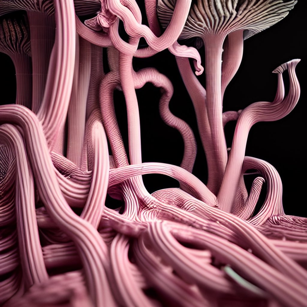 pinky_buffalo's tweet photo. | cubensis | #creativecoding  #generariveart #generativedesign  #stablediffusion #moderndesign #aiart #biomechanical #mushroomgrow #surrealism #psychedelicart #psychedelic #psilocybecubensis #psilocybe #cubensis #magicmushroom #mushroomart #mushrooms #mushroomlover #shrooming https://t.co/G1yLIluaTX