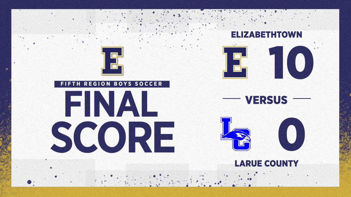 etownathletics's tweet photo. ⚽️ PANTHERS WIN!  Elizabethtown advances to play Bethlehem in the region semifinals tomorrow at 6:00pm at Thomas Nelson High School. https://t.co/SOnqstBHxm