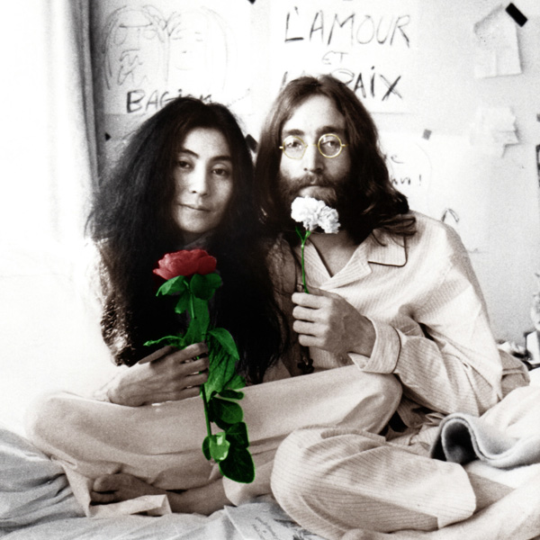 All of us have the responsibility to visualize a better world for ourselves and our children. The truth is what we create. It’s in our hands. love, yoko #timstwitterlisteningparty
