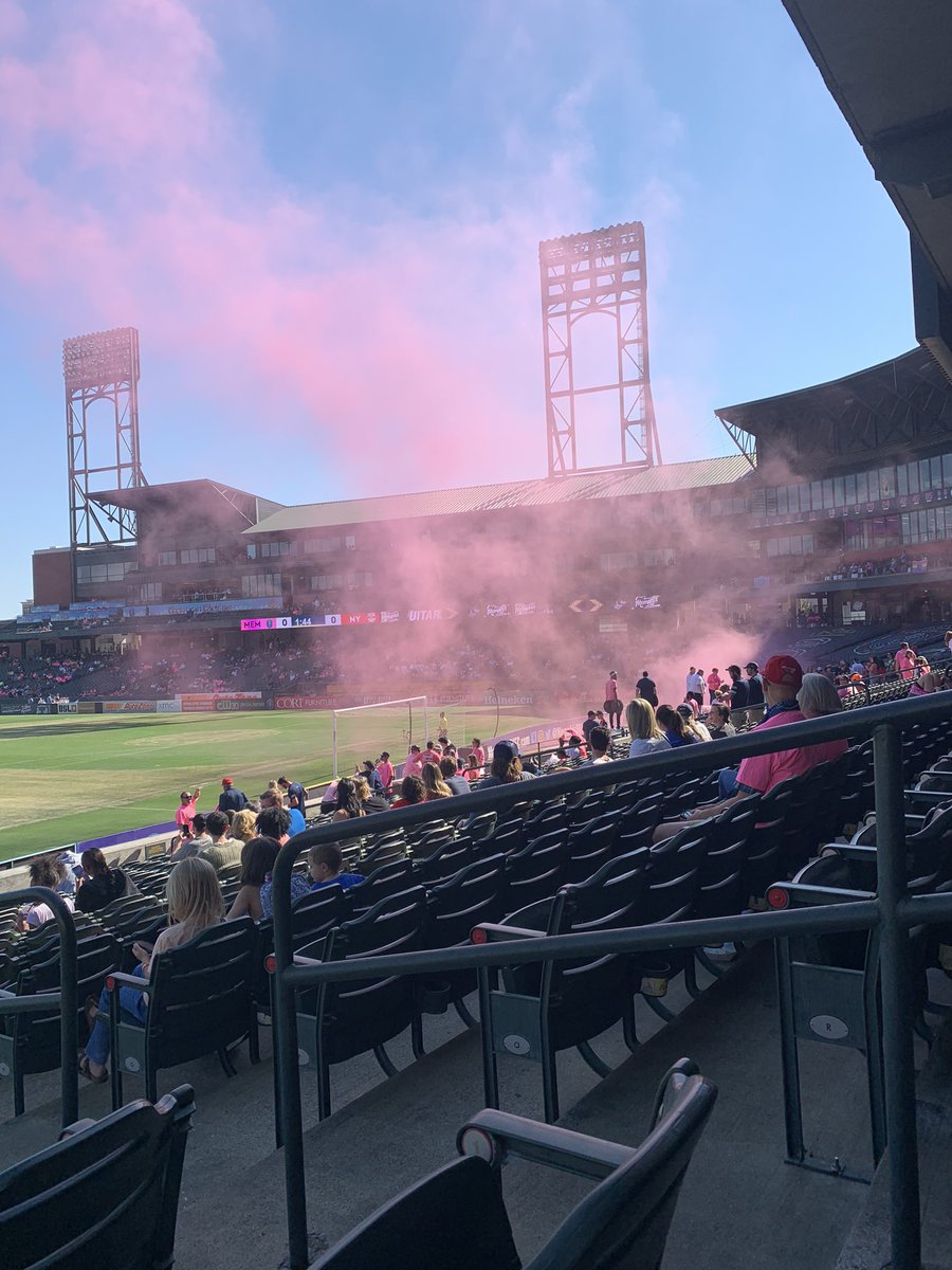 videobro870's tweet photo. It’s a great day to be at the Pitch to watch some @Memphis901FC #soccer #901FC #memphis901fc @USLChampionship #USL https://t.co/QOzDQi0b4R