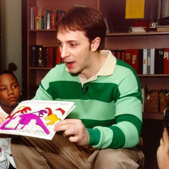 NyvanL's tweet photo. Happy 49th Birthday to Steve Burns  #bluesclues #BluesCluesAndYou https://t.co/Sr6mrjNPZb