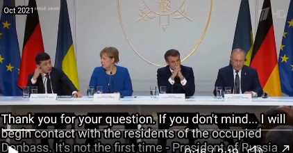 Oneira1's tweet photo. @LogKa11 👉October 2021
👉Before Russian invasion
👉Zelenski quotes to Putin: the population of occupied Donbas
🤔
Zelenski considers, that Donbass is an overcrowded area, full of unwelcomed Russians

Global scale holocaust:famine,cancer
👇
https://t.co/fMcuKzTCUA

https://t.co/utbEEHxIs4 https://t.co/eDUScQ5I71