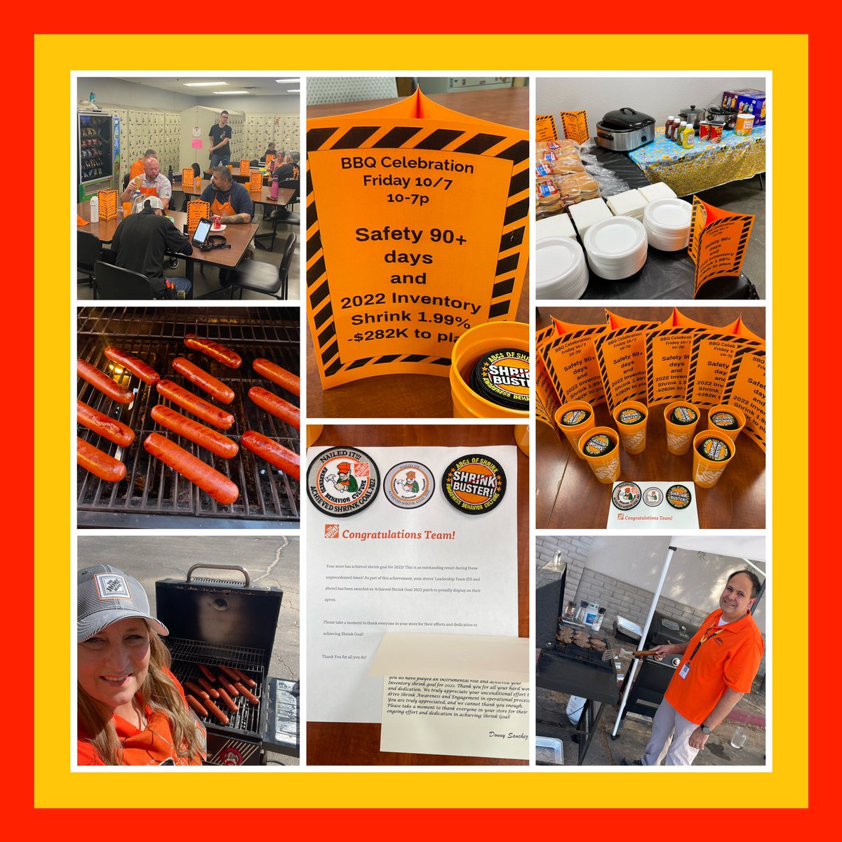 Could not be prouder of our 415 team. Congrats on our 3rd year beating shrink plans and also for hitting 90+ days safe! <a href="/DNystrom0415/">David Nystrom</a> <a href="/Phil_Goosic/">Phil Goosic</a> <a href="/mosesjedTHD/">Jed Moses</a> <a href="/RussellTomlins7/">Russell Tomlinson</a> <a href="/FeliciaPuente05/">Felicia Duran</a> <a href="/D66Celest/">Sheldon Celestine 🇹🇹🇺🇸</a> <a href="/d66mapm/">Craig Barry</a> <a href="/ianshelton89/">My Info</a>