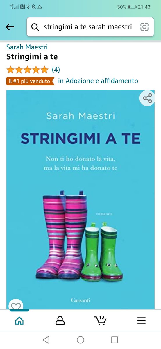 Oggi #stringimiate è al primo posto nella classifica di Amazon. Grazie davvero a tutti #UNITIPERAMOREDEIBAMBINI
#adozione #book