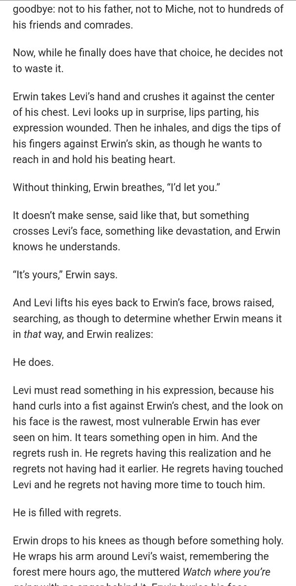 DrButtonsss's tweet photo. Hello it counts if they just *think* it's their last (and first) kiss right 😬 #EruriAngstWeek @EruriAngstWeek https://t.co/apQZz5BoCa