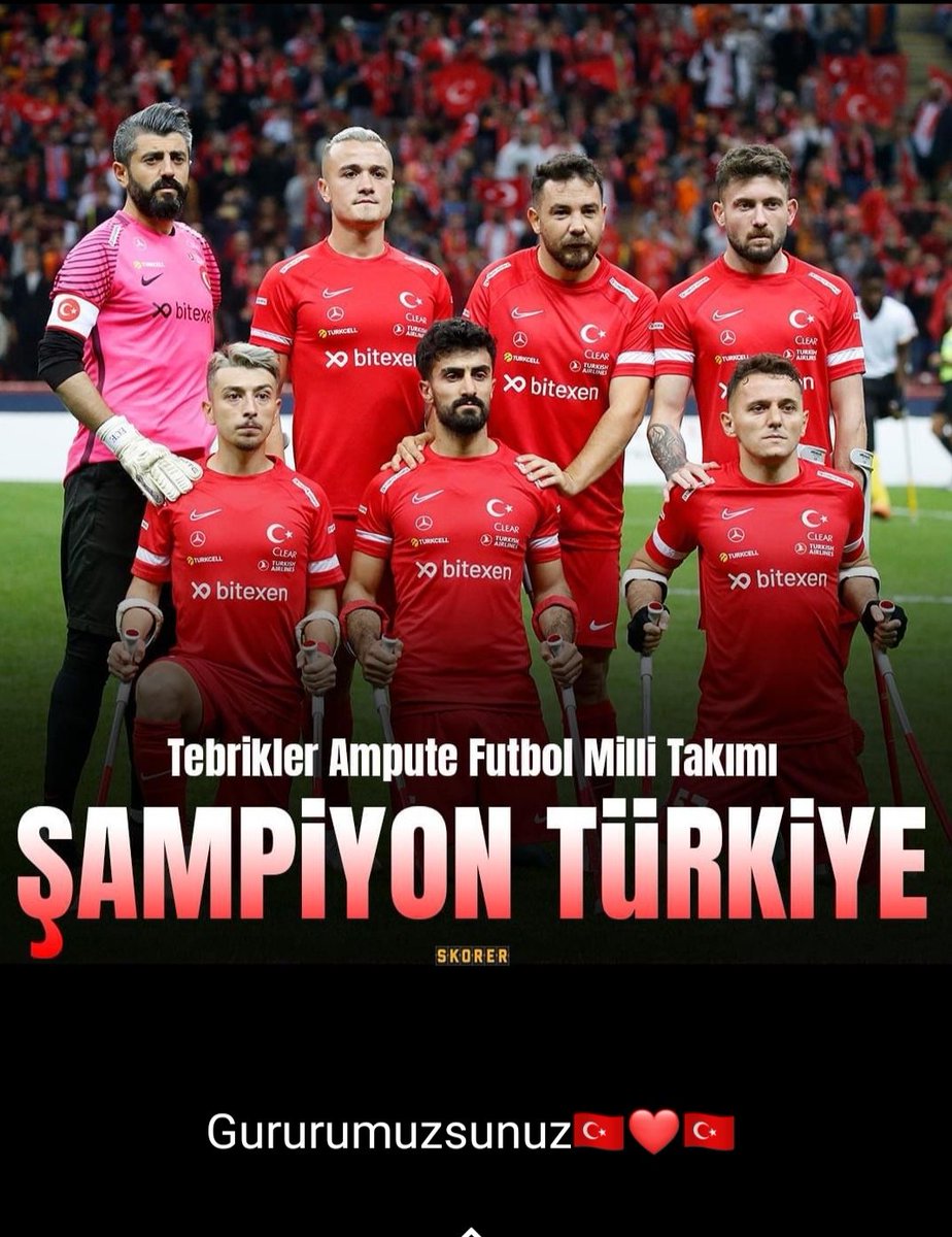 TEBRİKLER MİLLİ TAKIM
