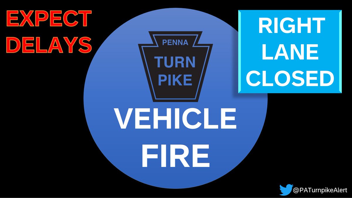 911 Emergency Communications Dispatcher II on Twitter "RT PATurnpikeAlert VEHICLE FIRE 