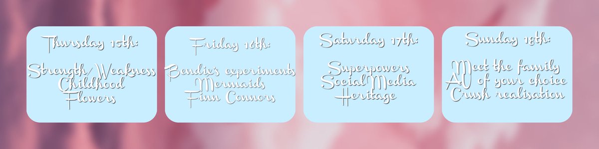 JayJonWeek's tweet photo. 🦋Here’s the prompt list! (Written out in the replies as well)🌸 https://t.co/Iwpn0x201Z