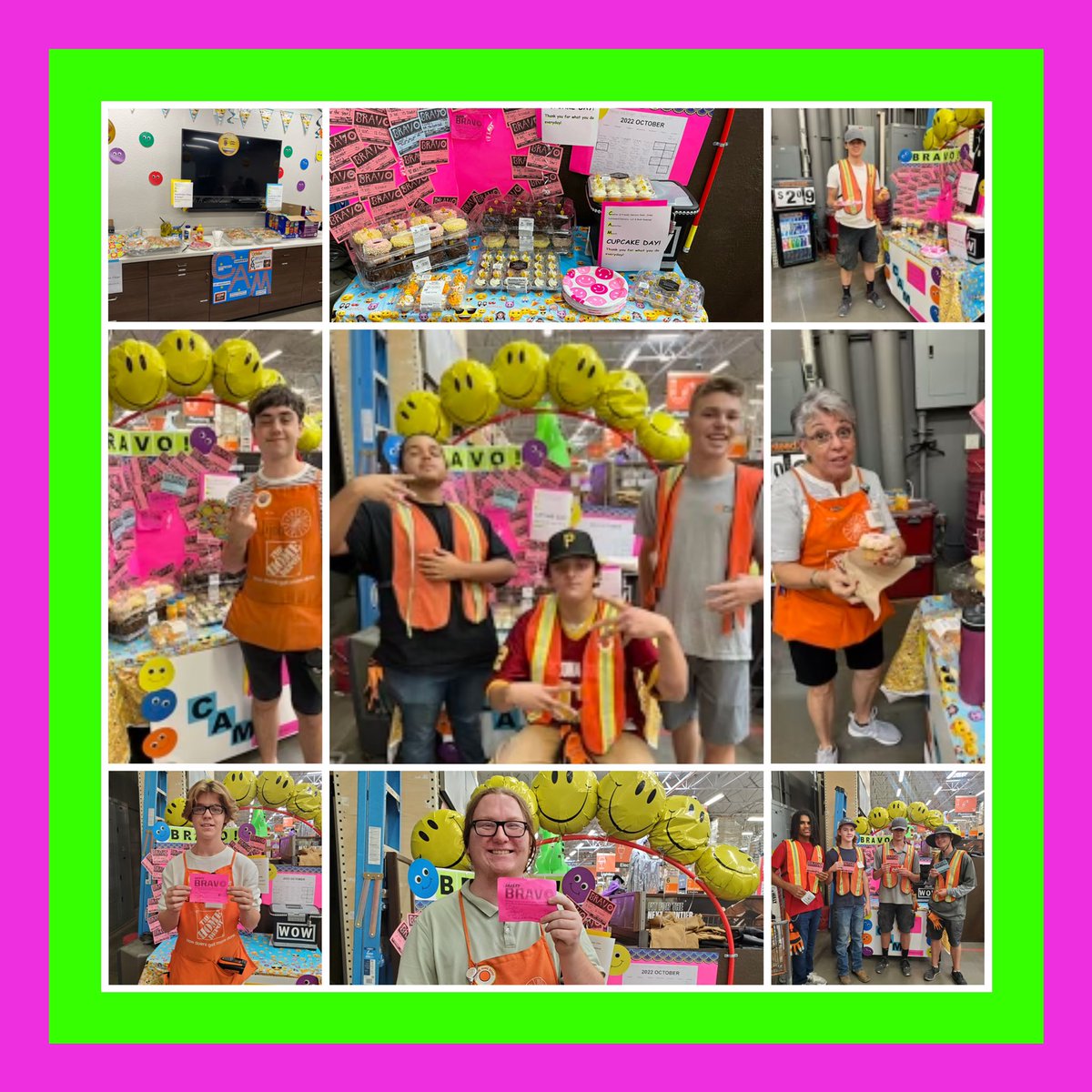 Weekend CAM fun and celebrations this weekend at 415. What a team. Cannot thank them enough for taking care of our customers everyday on the front end. <a href="/mosesjedTHD/">Jed Moses</a> <a href="/Phil_Goosic/">Phil Goosic</a> <a href="/RussellTomlins7/">Russell Tomlinson</a> <a href="/D66Celest/">Sheldon Celestine 🇹🇹🇺🇸</a> <a href="/cat_thanner/">Cathy Thanner</a> <a href="/ianshelton89/">My Info</a> <a href="/FeliciaPuente05/">Felicia Duran</a> <a href="/DNystrom0415/">David Nystrom</a>