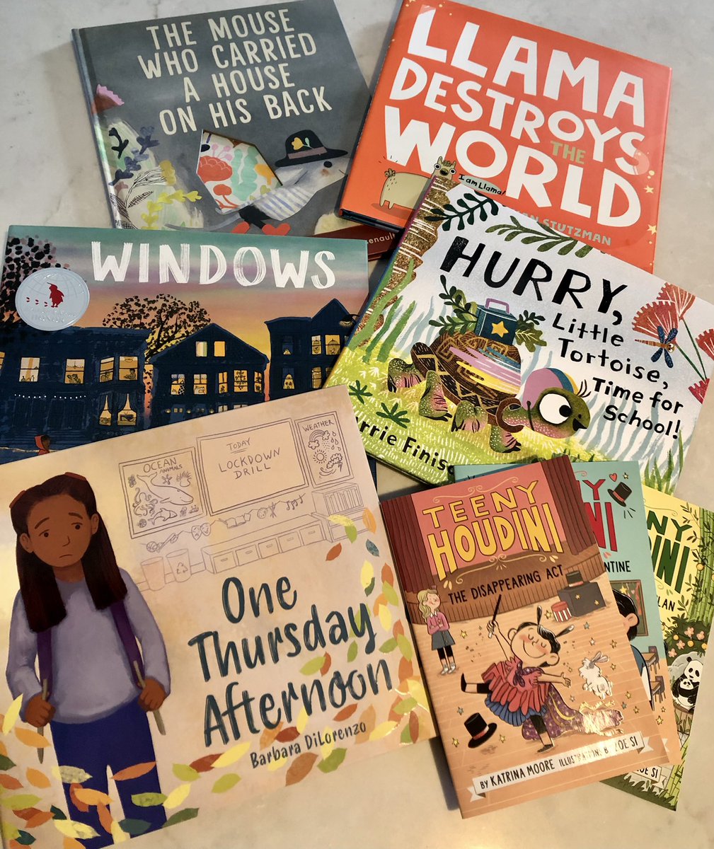 heather_stigall's tweet photo. Had a fab time yesterday at #PPLBookFest Chatted with #kidlit authors/illustrators @BarbDiLorenzo @kmoorebooks @CarrieFinison @EBGoodale @dustdancestoo @adoodlefox & caught up with @v_lawmanning Came home with a haul! #youcanneverhavetoomanybooks #somearegifts #shoppingexcuse https://t.co/8HsLE1IxJo