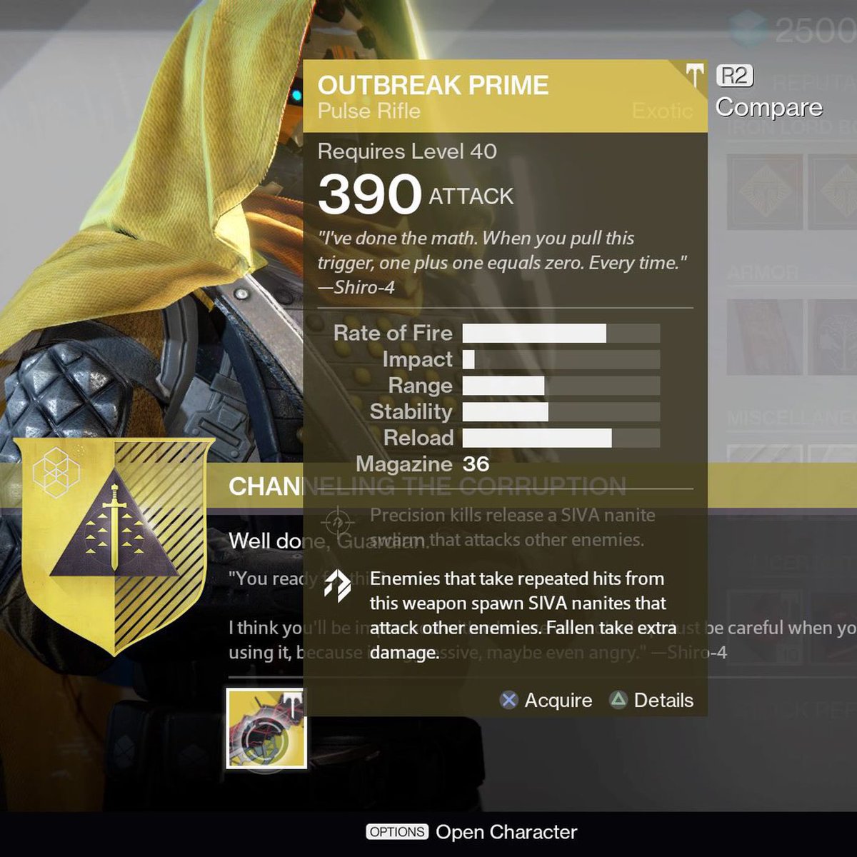 DefyFly's tweet photo. This remains the greatest exotic quest of all time https://t.co/pTOxXNvFHO