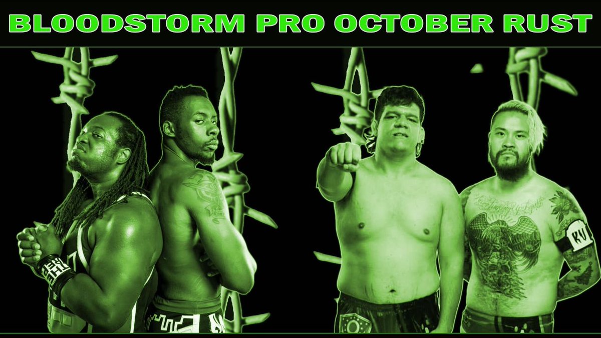 indiewrestling's tweet photo. Now On Demand
@BloodStormPro1 #BSPOctober!
@TheRepNate @TheRepDMC v @dgarrinibc @kevinxku
@GabrielSkye_ v @StiffRoboGinger
@BamSullivan v @TheRavenHavok v @CuttersAlley
@LordCreweKills v @IsaiahBroner
@CarnivoreRhor v @we_are_Stretch
& more!
https://t.co/SPSz7saTzQ https://t.co/DoHd3SLybS