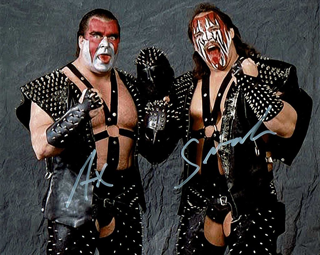 Here comes the ax, here comes the smasher, the demolition, walking disaster