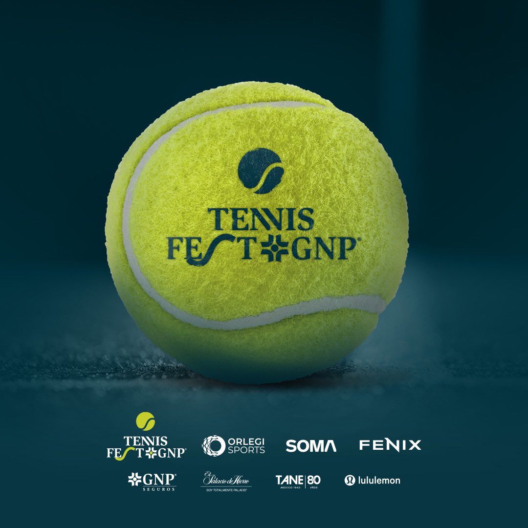 ¡Juntos haremos del #TennisFestGNP una gran experiencia! 🎾

Damos la bienvenida a <a href="/GNPSeguros/">GNP Seguros</a>, @PalacioHierro, @Tanemx1942 y @LululemonMX al evento que hará historia en la CDMX. 

tennisfest.mx
