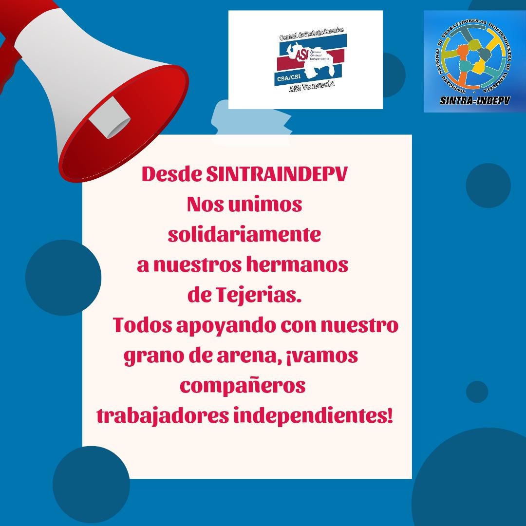 sintrandecos's tweet photo. Unidos por nuestros hermanos de Tejerias https://t.co/TY8czOQYKu