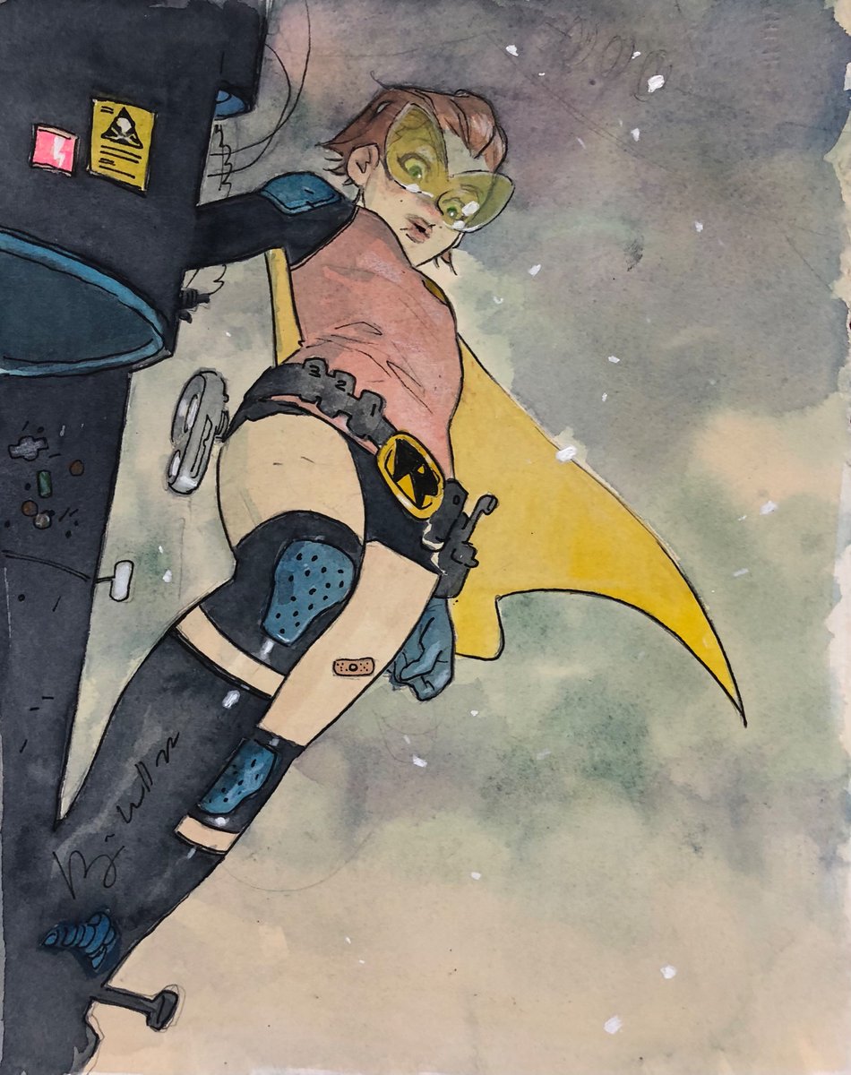 Ain’t no party like a nuclear winter party yo 

#carriekelley #darkknightreturns commission nycc