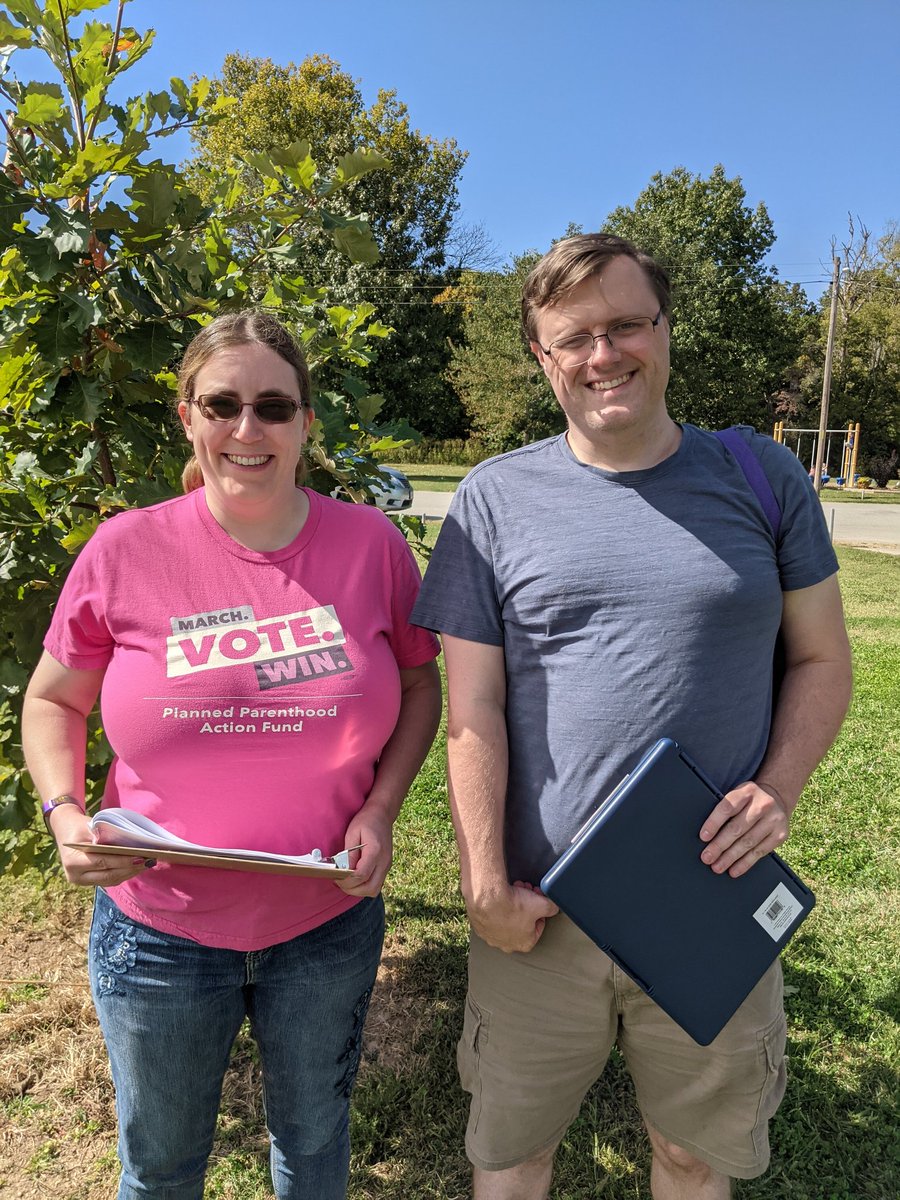 electAFreeland's tweet photo. We had excellent weather for canvassing today! Thanks for the assistance, @Philzors573! https://t.co/sbWccdqhr7
