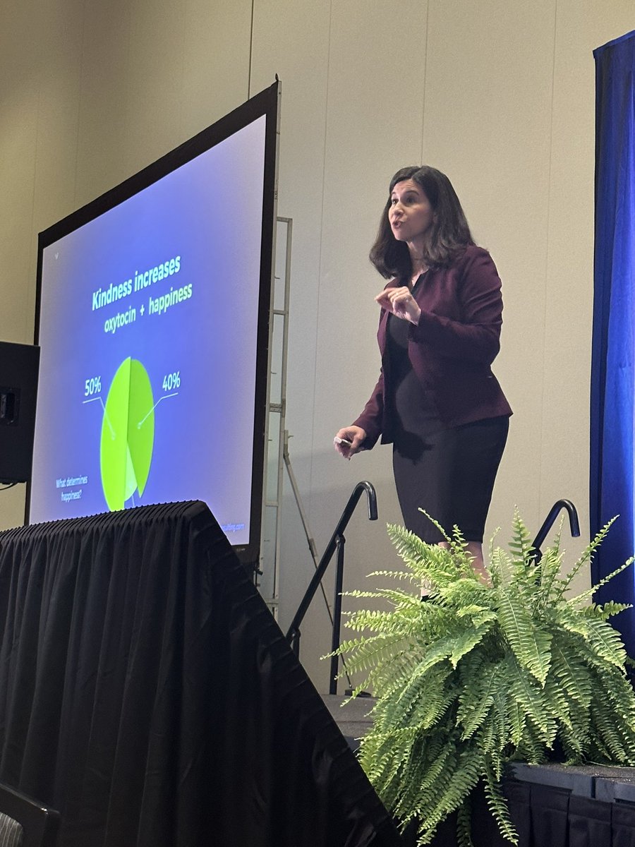 ahcancal's tweet photo. NCAL Day’s closing keynote speaker @mitzvahs demonstrates how being a kind leader can improve team performance and company morale. Workers who feel valued and respected are more likely to stay and perform at their best. #AHCA2022 https://t.co/X76CezbM0g