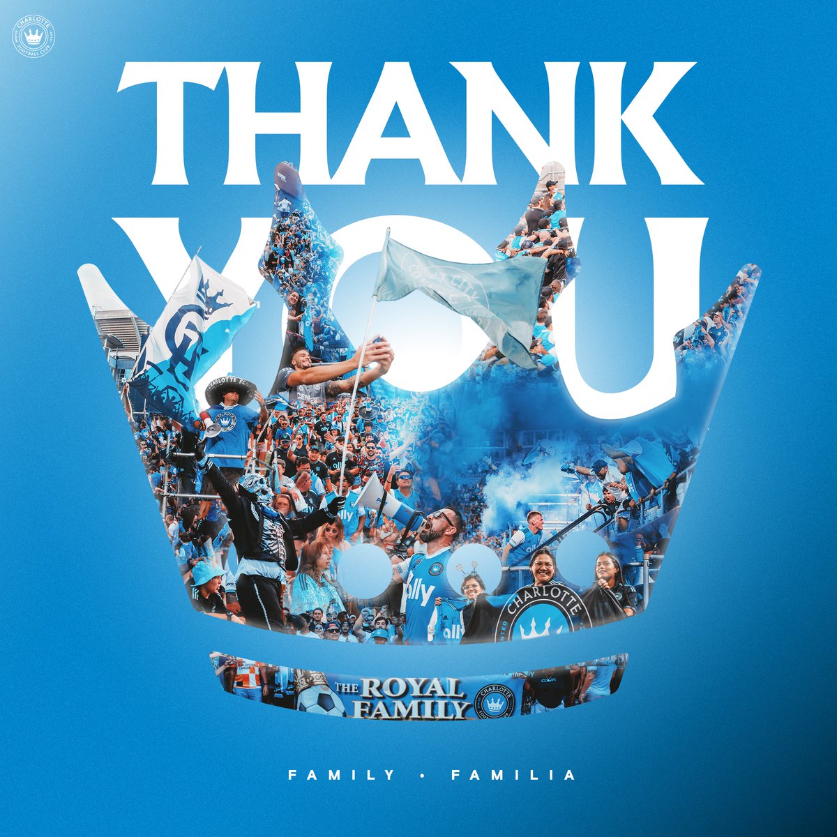 All season. Every match. You fought with us 💙 

For the Carolinas. #ForTheCrown