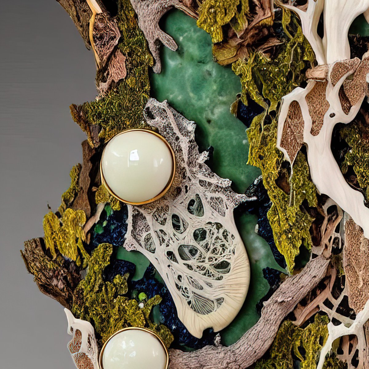 Experiments with textures and materials in #stablediffusion #rawAI