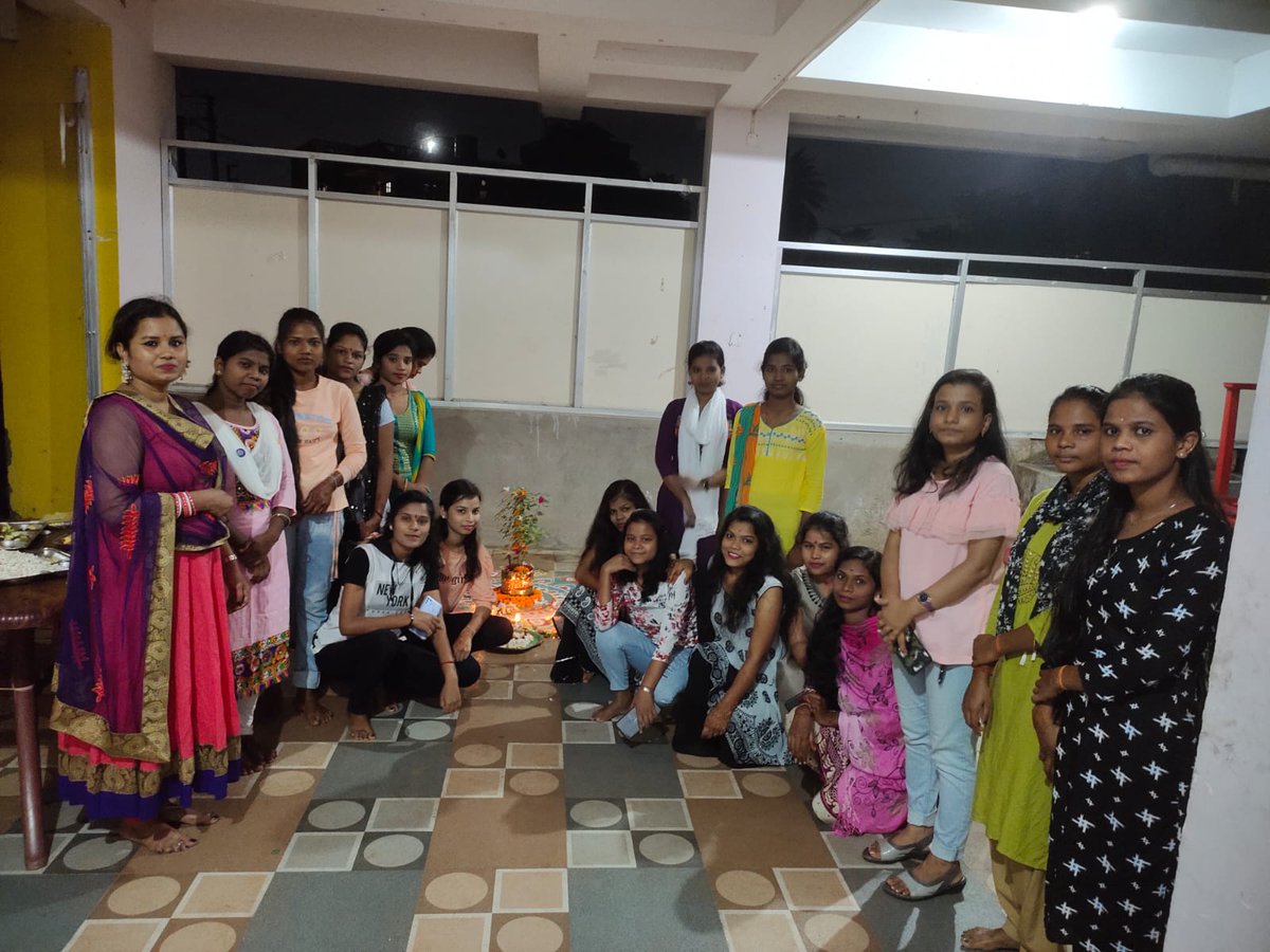 Niyatee_Org's tweet photo. Kumar Purnima is known as Lakshmi Puja is a harvest festival celebrated on the full moon day at #NiyateeFoundation with our #OSFDC students.
#prayash #PMOIndia #NITIAayog #SkillIndia #CMOOdisha #SkillOdisha #district_magistrate_khurda #prdepartmentodisha #placementlinktraining https://t.co/CzllTEWcsE